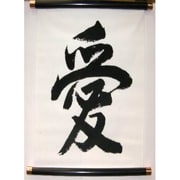 掛け軸 Tapestry [KAKEZIKU 文字 Ai 愛]