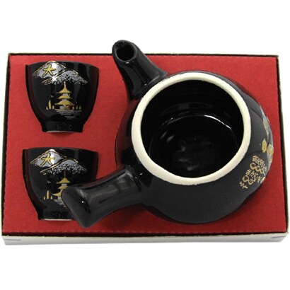 MINI 茶器 [SET NO3 黒]