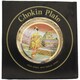 彫金皿 Chokin Plate [サラ200 9inch 金クサラシ 白舞妓]