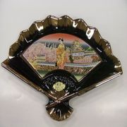 彫金扇 Chokin Folding fan [M-770 白舞妓]