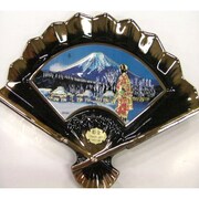 彫金扇 Chokin Folding fan [M-770 富士山]