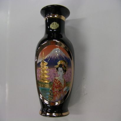 彫金花瓶 Chokin Flower Vase [101 6 富士ゴジュウ]