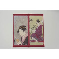 U-06 [浮世絵 紙財布 読書美人]
