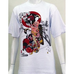 6029-3L [大人Tシャツ 桜舞妓 3L]