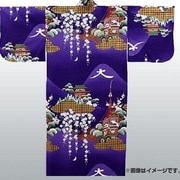 534 [メンブロード 大文字 女着物 紫]