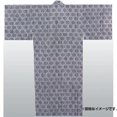 京都繊維504 [ユカタジ 島カゴメ 男浴衣 L]