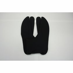 伸縮し履きやすい足袋 3001J-L ストレッチ足袋 黒/L