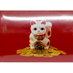 30-748 [JAPAMポストカード 招き猫と小判]
