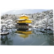 30-765 [JAPANポストカード 雪の金閣寺]