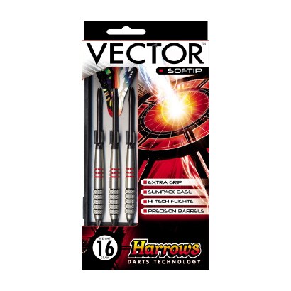 ソフトダーツ ベクター 赤 16g