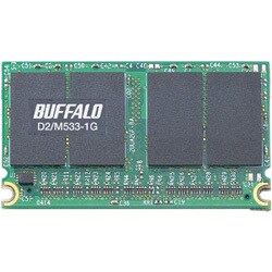 ノートパソコン用メモリ DDR2/533 PC2-4200 1GB 受注生産 D2/M533-1G