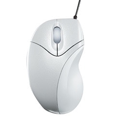 レフティマウス 左手専用マウス パールホワイト EAM-UMLF1W