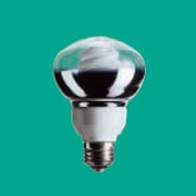 電球形蛍光灯 EFR15EL12 パルックボールスパイラル レフ形 R形・E26口金(電球色) 60W電球タイプ