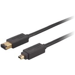 FireWireケーブル 6ピン-4ピン 2.5m CFW64-M2