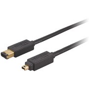FireWireケーブル 6ピン-4ピン 2.5m CFW64-M2