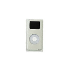 iPodnano用レザーケース パールホワイト BI-NCASE
