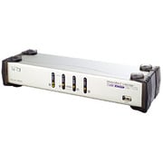 デュアルディスプレイ対応 USB1.1ハブ搭載 KVMスイッチ CS-1744