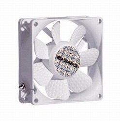80角 白 ケースファン ZGF80WH