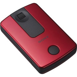 ワイヤレス 光学式 USB メタリックレッド SMU-WM10 R