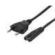 海外仕様電源ケーブル Cタイプ ヨーロッパ11ヵ国対応 2m AGPE01