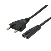 海外仕様電源ケーブル Cタイプ ヨーロッパ11ヵ国対応 2m AGPE01
