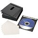 タイトル付不織布ケース ブラック 55枚 DVD-A004-055BK