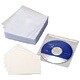 タイトル付不織布ケース ホワイト 110枚 DVD-A004-110W