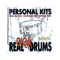 REAL GIGA DRUMS / AKAI Ｓ5000 CD-ROM [サンプリング素材]
