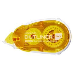 ドットライナー 本体 貼ってはがせるイエロー タ-DM401-08