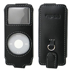 PALCIPDNS/BL（ブラック） [PDAIR Leather Case for iPod nano スリーブタイプ]