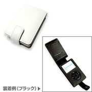 PDAIR Leather Case for iPod5G(30GB/60GB) 縦開きタイプ ホワイト PALCIPD5F/WH
