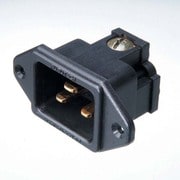IECインレットプラグ 金メッキ仕様 20A対応 FI-33(G)