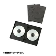 DVDトールケース 2枚収納×5枚セット クリア ADV2051CR