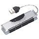 USB2.0バスパワー専用HUB 4ポート シルバー HBH4CSV