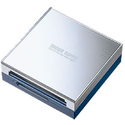 USB2.0 マルチカードリーダライタ ブルー ADR-MLT12BL