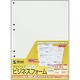 マルチタイプビジネスフォーム A4サイズ3分割 6穴 BF-T3