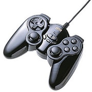 USB 振動・連射機能付 デジタル・アナログ 12ボタン ブラック JY-P60UBK