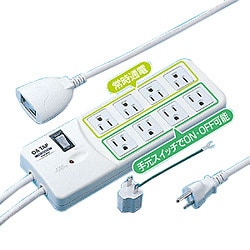 【即納】 SANWA サンワサプライ - ヨドバシ.com SUPPLY OAタップ 雷ガード その他