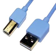 USB2.0スリムケーブル 1m ブルー USB-201M/BL