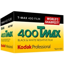 Kodak T-MAX400（TMY） NEW 135-36枚撮り [白黒フィルム]