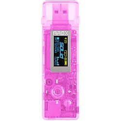 TSV5-512P（ピンク） [デジタルオーディオプレイヤー 512MB] AREX THUMBSTICK SOLiD Aqua（アレックス サムスティック ソリッド アクア）