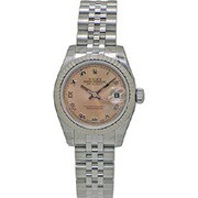 OYSTER PERPETUAL DATEJUST(オイスター パーペチュアル デイトジャスト)ピンクローマ 自動巻き レディース 並行輸入品 179174