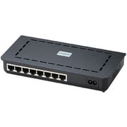 1000/100/10MスイッチングHUB 電源内蔵モデル 8ポート LAN-GSW08P/P