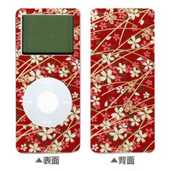 MF-66-3 [蒔絵フィルム for iPod nano 芝桜]