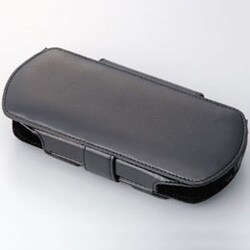 携帯ゲーム機用ケース PVC ブラック [PSP-1000用]