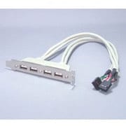 4ポート USBリアパネル RRS04