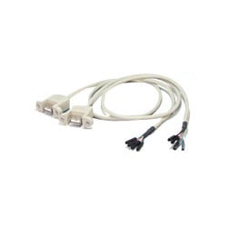 USB2.0対応 ケース用USBケーブル マザーボードタイプ 2本セット 60cm RUSB04