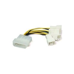 ファン用 電源4分岐ケーブル 5cm RFPW10