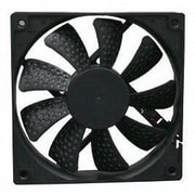 120mm角 ブラック ケースファン ZGF120BL
