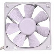 120mm角 ホワイト ケースファン ZGF120WH
